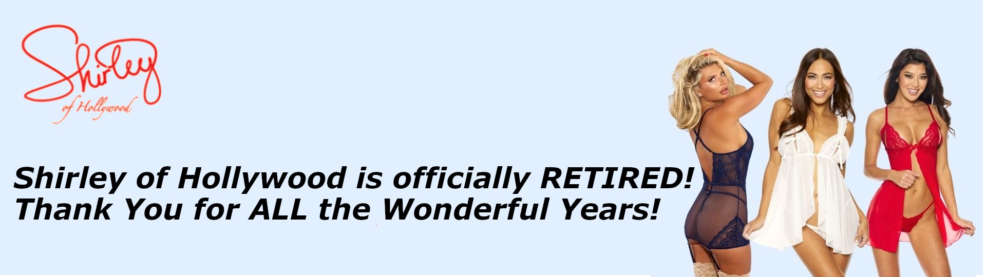 Shirley is Officially Retired!
